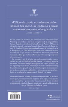 explicar el mundo-steven weinberg-9788430622061