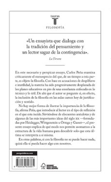 por que importa la filosofia-carlos peña-9788430626861