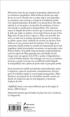el abuelo que salto por la ventana y se largo-jonas jonasson-9788498384161