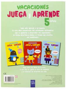 vacaciones. juega y aprende. 5 años-9788408206071