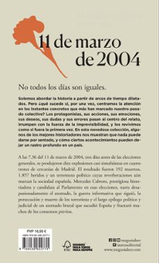 11 de marzo de 2004. atentados 11-m en madrid-mercedes cabrera-9788430622771