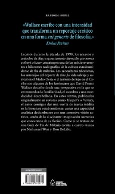 algo supuestamente divertido que nunca volvere a hacer-david foster wallace-9788439745471