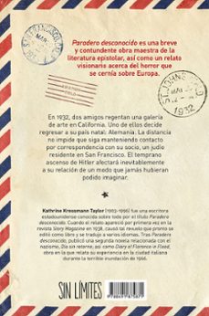 paradero desconocido-kressmann taylor-9788491875871