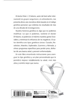 la dieta del genotipo: el nuevo plan para adelgazar y vivir mas-peter j. d adamo-catherine whitney-9788498723571