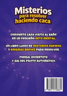 misterios para resolver haciendo caca-elior m. bellay-9788411748681