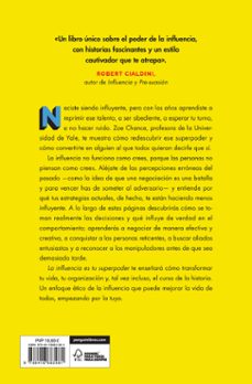 la influencia es tu superpoder-zoe chance-9788416883981