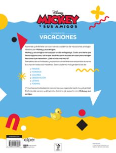 Imagen Secuandaria de MICKEY Y SUS AMIGOS. CUADERNO DE VACACIONES (2-3 AÑOS). Abrir galería completa.