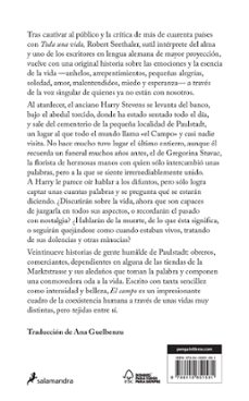 el campo-robert seethaler-9788419851581
