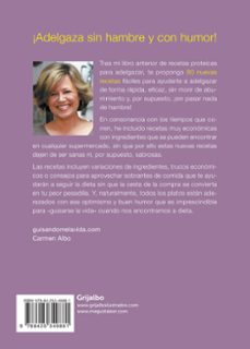 ¿adelgaza sin hambre y con humor! con mis recetas proteicas-carmen albo-9788425349881