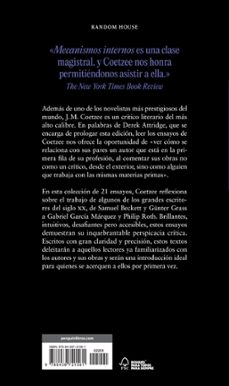 mecanismos internos (ensayos 2000-2005)-j.m. coetzee-9788439721581