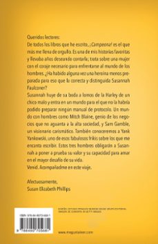 ¡campeona!-susan elizabeth phillips-9788490705681