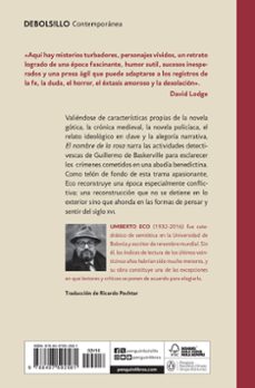 el nombre de la rosa-umberto eco-9788497592581