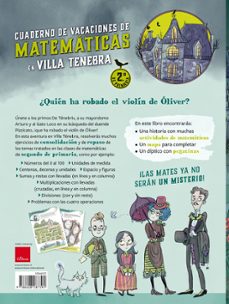 villa tenebra. cuaderno de vacaciones de matemáticas. 2.º de prim aria-valeria razzini-9788408287391