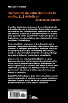 el imperio del dolor-patrick radden keefe-9788418052491