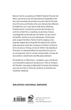 el jove gabriel ferrater, la llegenda-ramon gomis-9788419729491