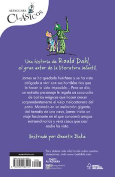 james y el melocoton gigante-roald dahl-9788420483191