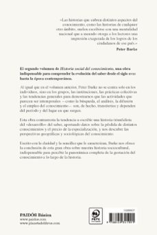 historia social del conocimiento vol. ii-peter burke-9788449341991
