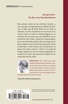 zuckerman encadenado (contiene: la visita al maestro; zuckerman d esencadenado y la leccion de antomia)-philip roth-9788483463291