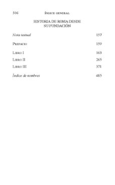 historia roma desde su fundación i-iii-tito livio-9788424940553