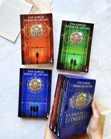 estuche la saga de los longevos-eva garcia saenz de urturi-9788408322603