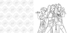 kpop demon hunters - libro oficial para colorear deluxe-9791387924621