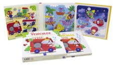 lee y juega con puzles magneticos. los vehículos-9788408302032