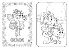 bluey. actividades - súper mega libro de colorear-9788448872533