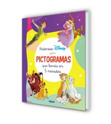 historias disney con pictogramas que leerás en 5 minutos (cuentos disney)-9788419487544