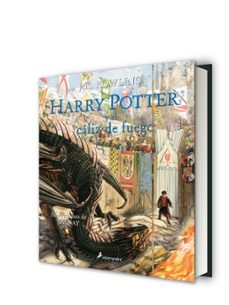 harry potter y el cáliz de fuego (ilustrado) (harry potter 4)-j.k. rowling-9788498389944
