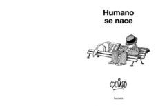 humano se nace-9788426445452