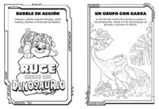 patrulla canina. la dinopelícula. libro de colorear-9788448873752
