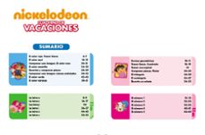 nickelodeon: cuaderno de vacaciones - 2 años (cuadernos de vacacioens de nickelodeon)-9788448850067