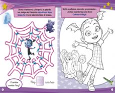 vampirina. hechizos y arañas (libro educativo disney con activida des)-9788416931873