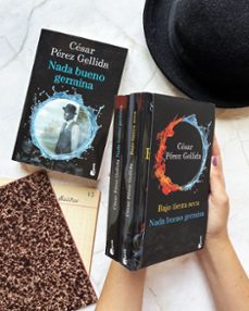 pack bajo tierra seca + nada bueno germina-cesar perez gellida-9788423370085