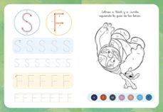 escribo con stitch. colorea con las letras (disney. primeros apre ndizajes)-9788419487490