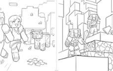 colorea minecraft-9788408279396