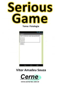 serious game tema: fisiologia (ebook)-vitor amadeu souza-3410002253101