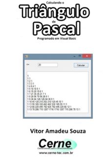 calculando o triângulo de pascal programado em visual basic-vitor amadeu souza-3410002797001