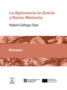 la diplomacia en grecia y roma memoria (ebook)-rafael gallego diaz-4099995625301