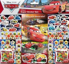 cars super stickers set 500 pegatinas-8595593806501
