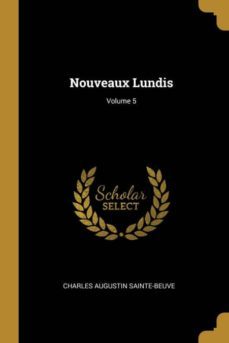 nouveaux lundis; volume 5-9780270830101