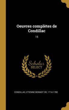 oeuvres compltes de condillac-9780274496501