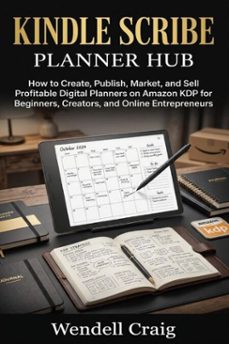 kindle scribe planner hub-wendell craig-9780557734801