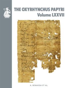 the oxyrhynchus papyri (ebook)-9780856980701