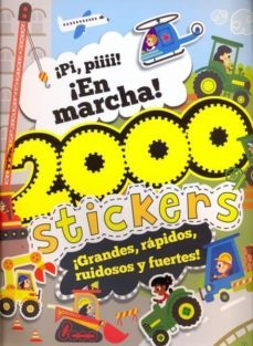 2000 stickers: agrandes, rapidos, ruidosos!-9781472360601