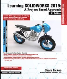 learning solidworks 2019: a project based approach, 3rd edition (ebook)-sham tickoo-9781640570801