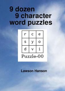 9 dozen 9 character word puzzles (ebook)-lawson hanson-9781764299701