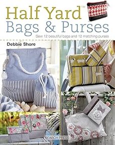 half yard  bags & purses-debbie shore-9781782214601