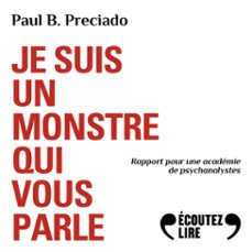je suis un monstre qui vous parle (audiolibro)-paul b. preciado-9782072956201