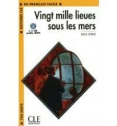 vingt mille lieues sous les mers + cd audio mp3 (lectures francai s facile)-9782090318401